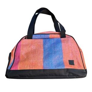 Activyst Athletic Athleisure Recycled Bag Yoga Gym Travel Bag Pink Multicolor